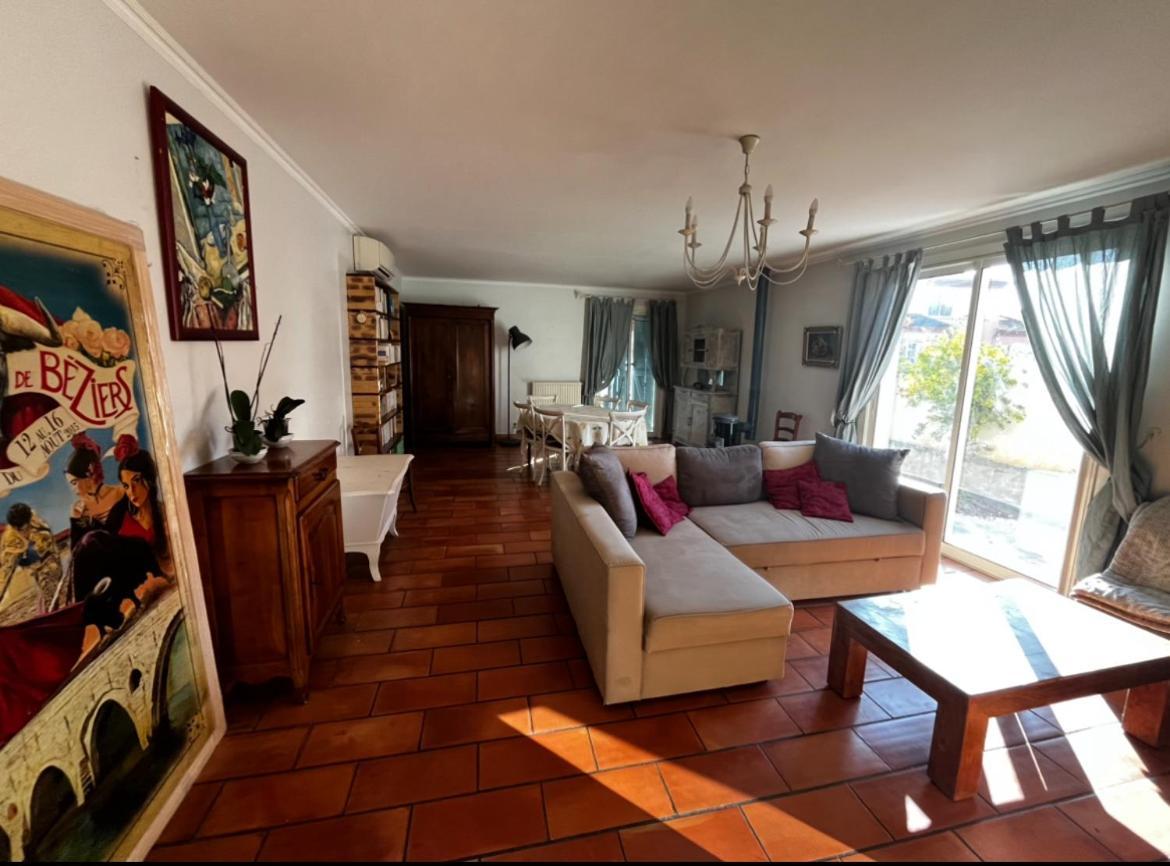 La Maison Brennus , Piscine, 15 Min Des Plages Béziers Exteriör bild