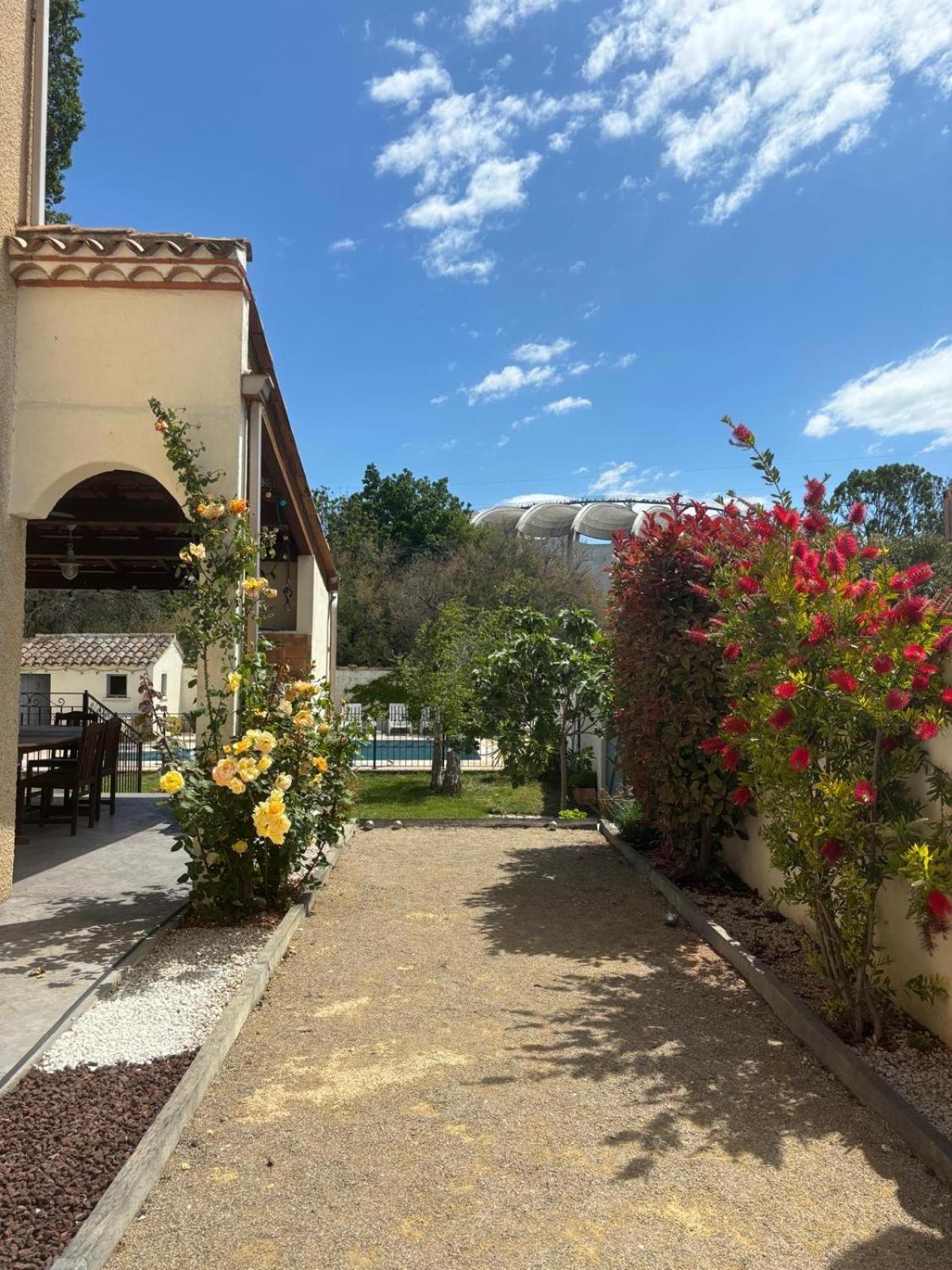 La Maison Brennus , Piscine, 15 Min Des Plages Béziers Exteriör bild